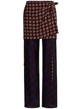 dries van noten - pantaloni - donna - nuova stagione