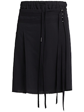 ann demeulemeester - pantalones cortos - hombre - nueva temporada