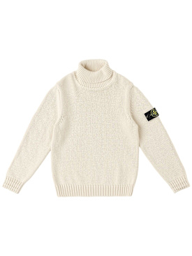 stone island junior - knitwear - kids-boys - new season