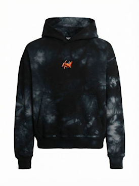 Kiddin: Sudadera de algodón con capucha - Negro - kids-girls_0 | Luisa Via Roma