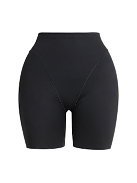 Skims: Butt & hip enhancing mid thigh shorts - 黑色 - women_0 | Luisa Via Roma