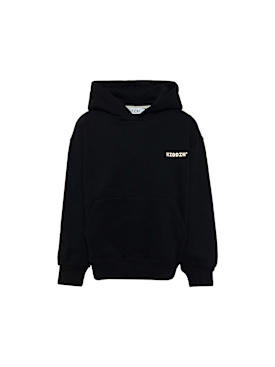 Kiddin: 棉质卫衣 - 黑色 - kids-girls_0 | Luisa Via Roma