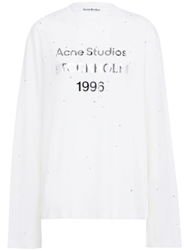 acne studios - t-shirts - women - new season