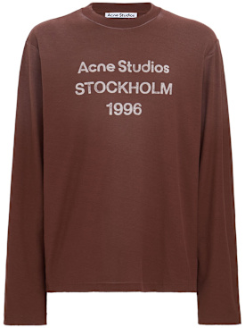 acne studios - t-shirts - men - new season