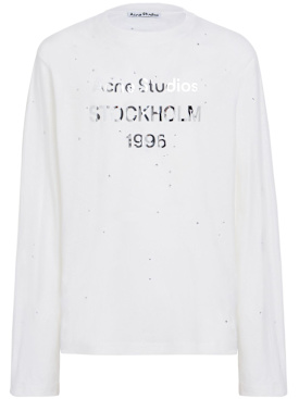 acne studios - t-shirts - herren - neue saison