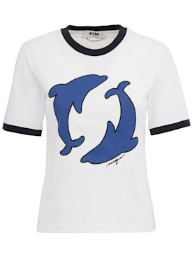 msgm - t-shirts - women - sale