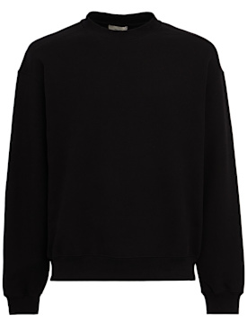 The Core: Crewneck sweatshirt - 黑色 - men_0 | Luisa Via Roma