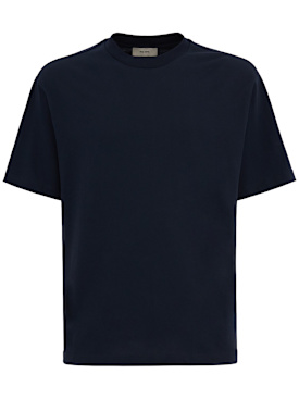 The Core: Lightweight t-shirt - Marine Sombre - men_0 | Luisa Via Roma