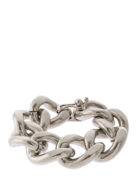 Isabel Marant: Links chunky chain bracelet - Silver - women_0 | Luisa Via Roma