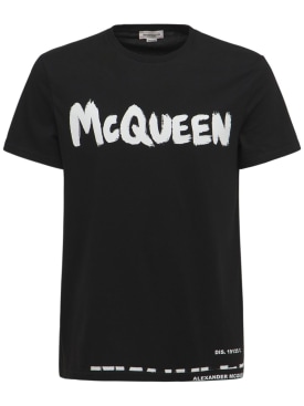 alexander mcqueen - t-shirts - men - ss24
