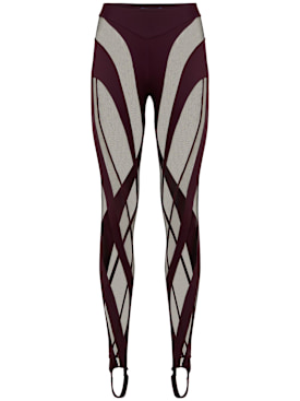 mugler - pants - women - promotions