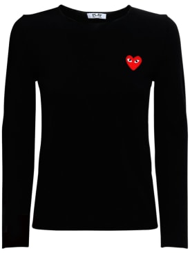 comme des garçons play - knitwear - women - new season