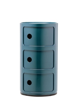 Kartell: Mueble contenedor Componibili de 3 compartimentos - Azul - ecraft_0 | Luisa Via Roma