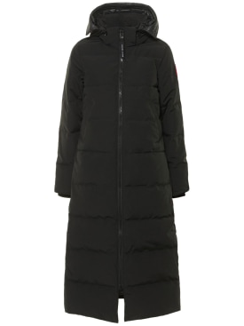 Canada Goose: Parka imbottito Mystique - Nero - women_0 | Luisa Via Roma