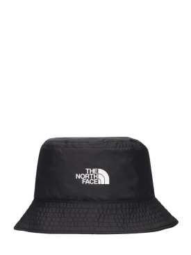 The North Face: Sun Stash reversible bucket hat - Black - men_0 | Luisa Via Roma