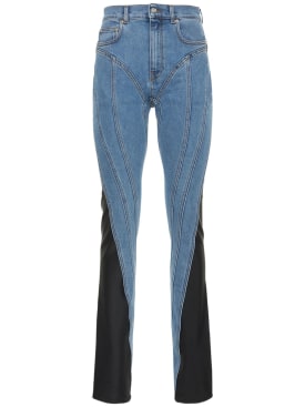 mugler - jeans - donna - sconti