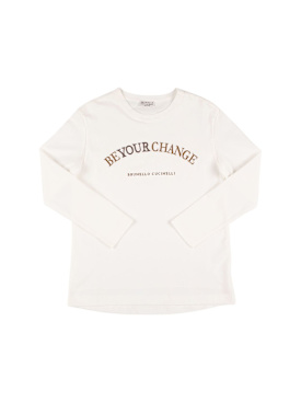 brunello cucinelli - t-shirts & tanks - kids-girls - sale