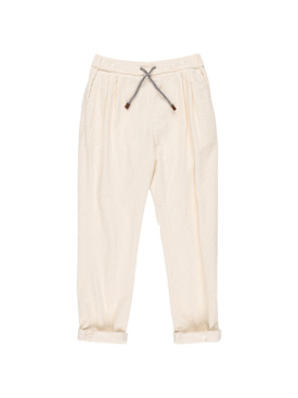brunello cucinelli - pants - kids-boys - sale