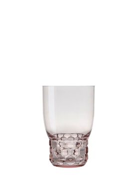 Kartell: Set of 4 water glasses - Pink - ecraft_0 | Luisa Via Roma
