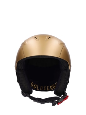 Goldbergh: Khloe ski helmet - Gold - women_0 | Luisa Via Roma