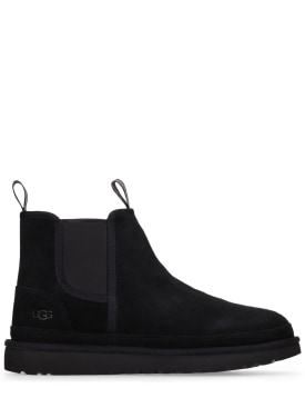 Ugg: 10mm niedrige Chelsea-Stiefel „Neumel“ - Schwarz - men_0 | Luisa Via Roma