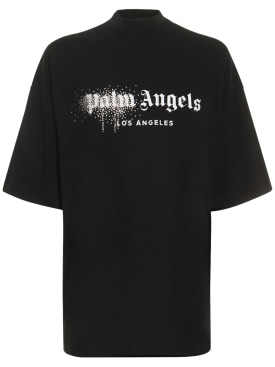 palm angels - t恤 - 女士 - 折扣品