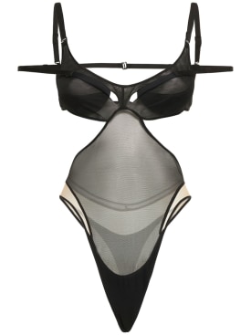 mugler - top - donna - sconti