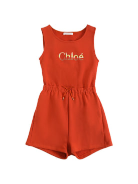 chloé - overalls & jumpsuits - kids-girls - sale