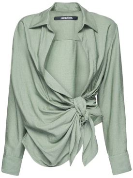 jacquemus - 衬衫 - 女士 - 折扣品