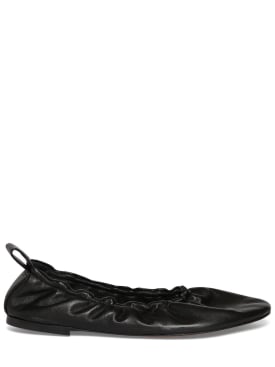 Glove leather ballet flats The Row Damen Luisaviaroma