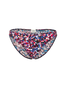 Marant Etoile: Bas de bikini imprimé Saly - Pink /Blue - women_0 | Luisa Via Roma
