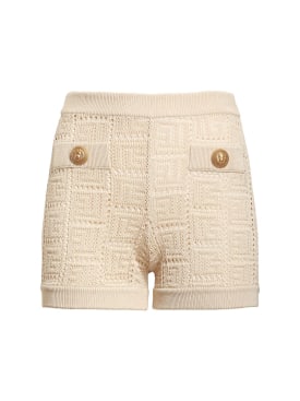balmain - shorts - femme - offres