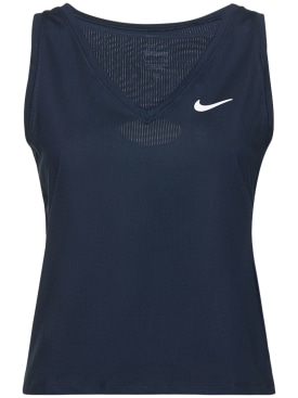 Nike: Tennis tank top - Navy - women_0 | Luisa Via Roma