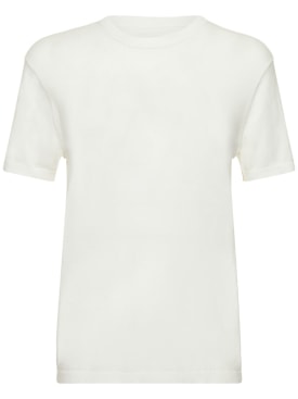 Nagnata: T-Shirt „Highlighter“ - Weiß - women_0 | Luisa Via Roma