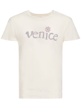 ERL: Venice printed t-shirt - White - men_0 | Luisa Via Roma