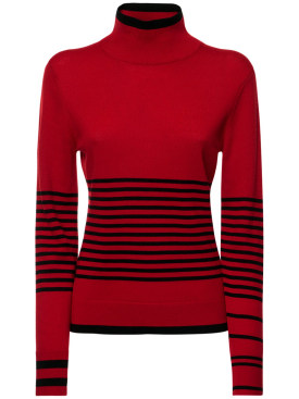 Erin Snow: Jackie wool knit sweater - Red - women_0 | Luisa Via Roma