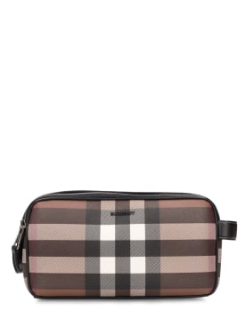 burberry - toiletry bags - men - promotions