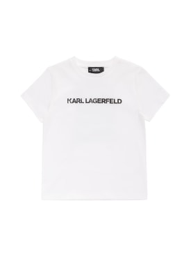 karl lagerfeld - t-shirts - kid garçon - soldes