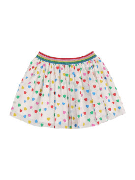 Stella Mccartney Kids: Recycled tulle mini skirt - White - kids-girls_0 | Luisa Via Roma