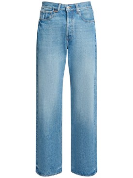 Jacquemus: Le De Nîmes Droit denim jeans - Blue - men_0 | Luisa Via Roma