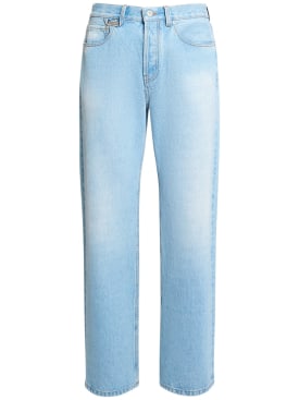 Jacquemus: Le De Nîmes Droit denim jeans - Light Blue - men_0 | Luisa Via Roma