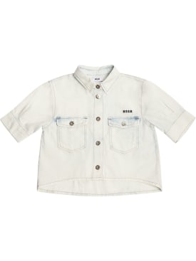 msgm - shirts - toddler-girls - ss24