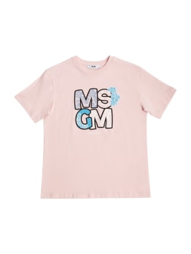 msgm - t-shirts - kid fille - pe 24
