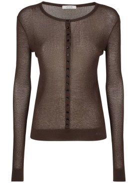lemaire - knitwear - women - ss24