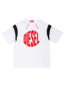 diesel kids - t-shirts - junior-boys - ss24