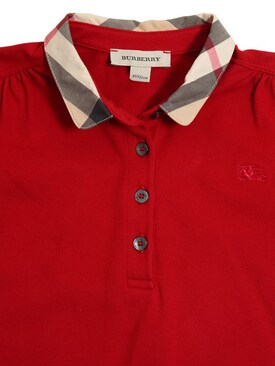 burberry polo kids red