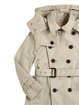 burberry coat kids green