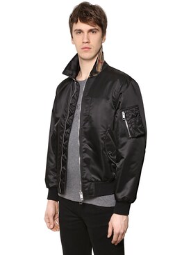 burberry bomber jacket mens