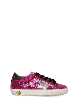 golden goose rosa glitter