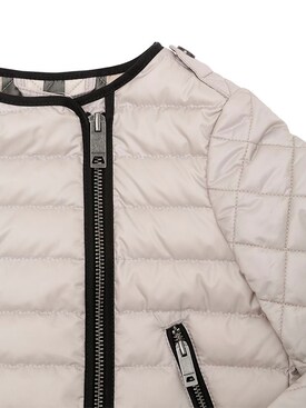 burberry vest kids silver